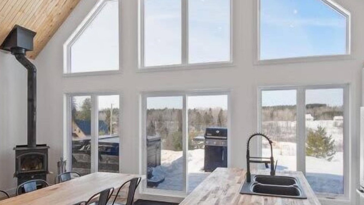 Mauricie Ski Chalet | Chalet Natura - 4B| SPA | accès à la rivière