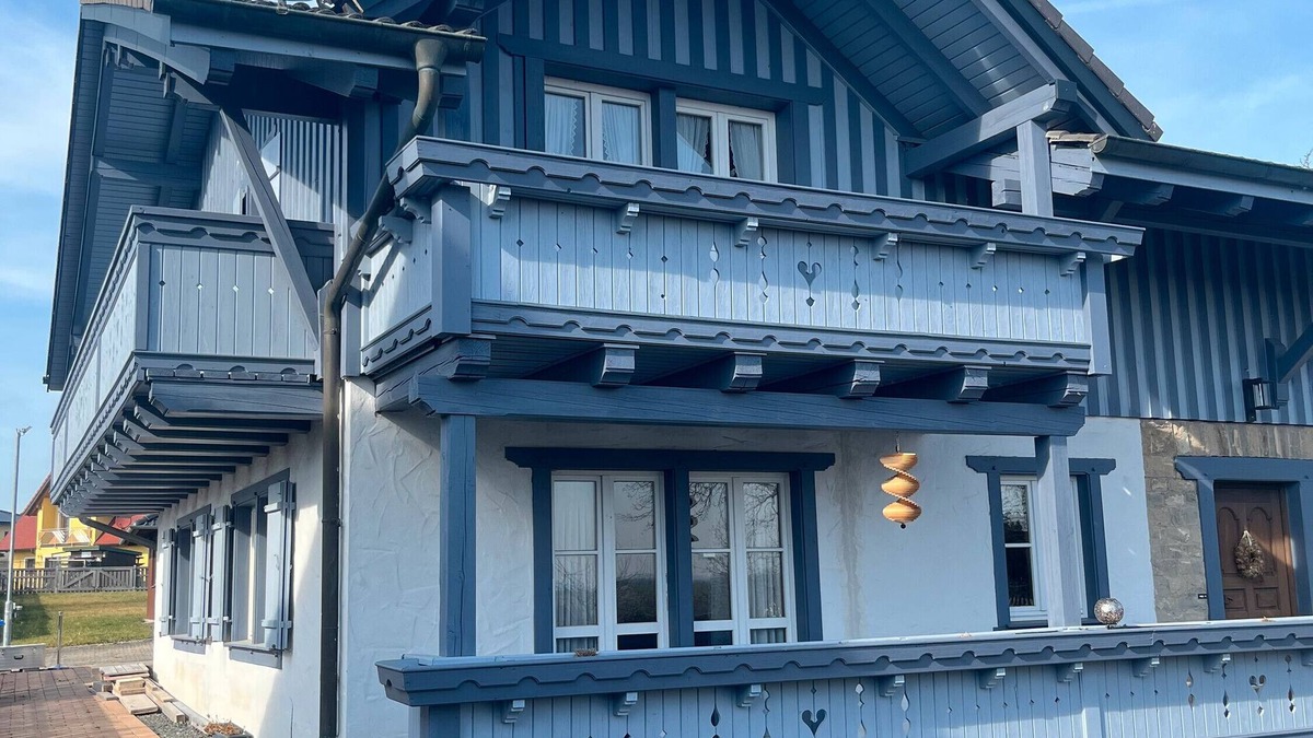 Martinsheim Ski Chalet | Chalet 'Near Marktbreit' with Private Terrace, Private Garden and Wi-Fi