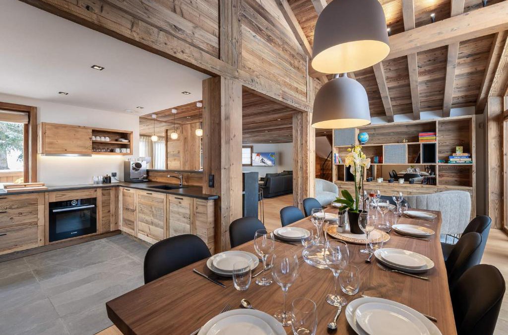 Saint-Maximin Ski Chalet | Chalet neuf avec piscine, sauna et proche des pistes à Courchevel Village - FR-1-562-49