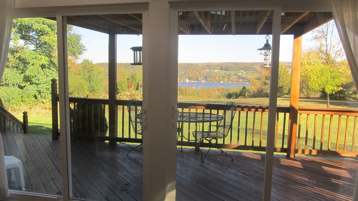 Town of Jerusalem Ski Chalet | Chalet overlooking Keuka Lake in the heart of Wine Country