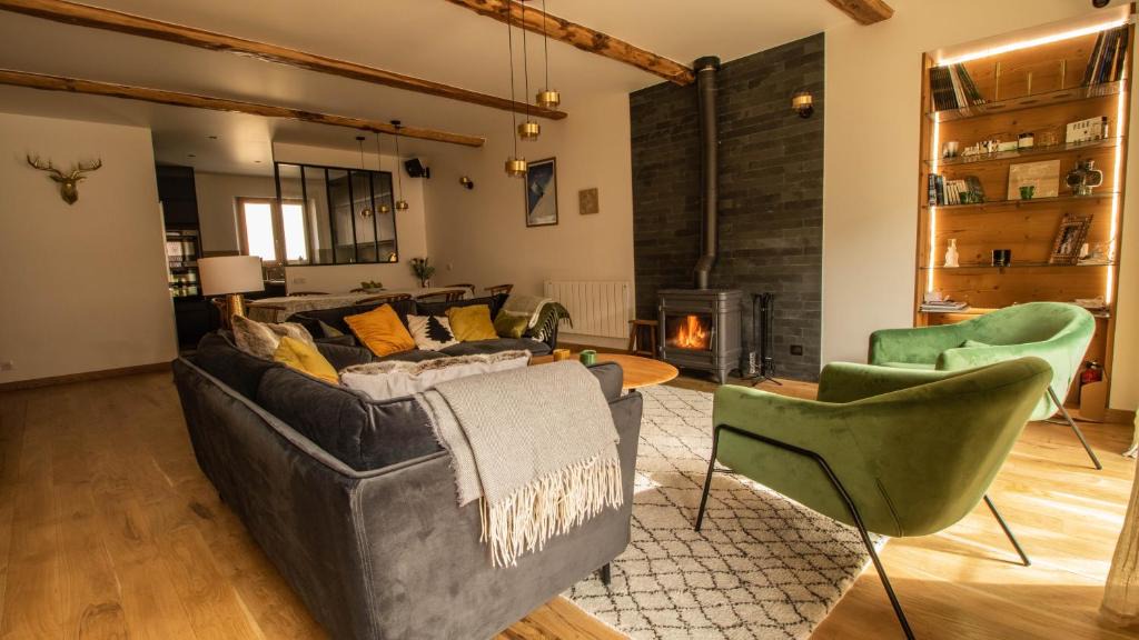 Monetier-les-Bains House | Chalet Peak Noir entier 12pers - Cosy House Peak Noir for 12people