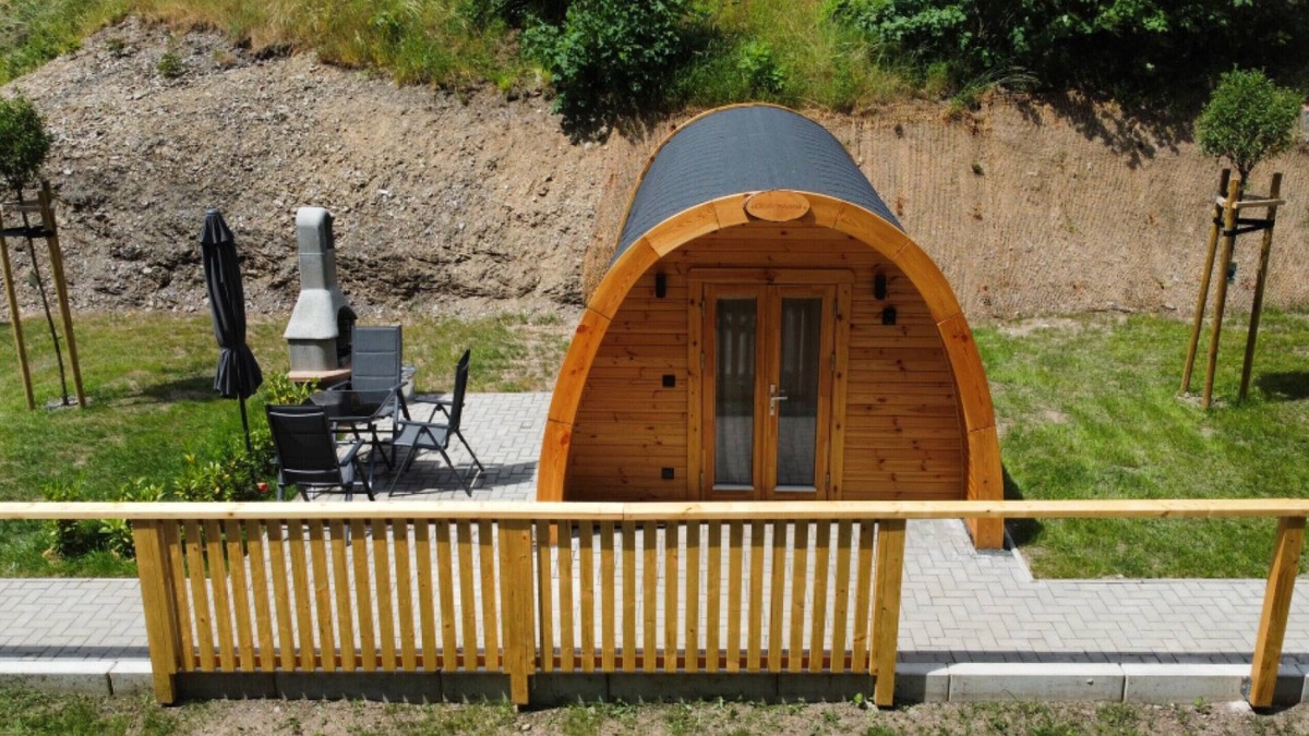 Wilhelmsthal Apartment | Chalet Sophie mit Balkon für 3 Personen