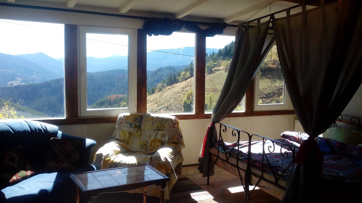 Chepelare Ski Chalet | Chalet Zornica is a 250old stone buildingThe view from the rooms is breathtaking
