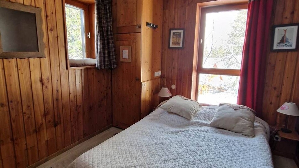 Arc-1600 Ski Chalet | Chambre d'hôte - Chambre MARRON - 2 people - 140 cm bed