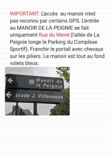 Merdrignac Bed & Breakfast | Chambre double au Manoir de La Peignie