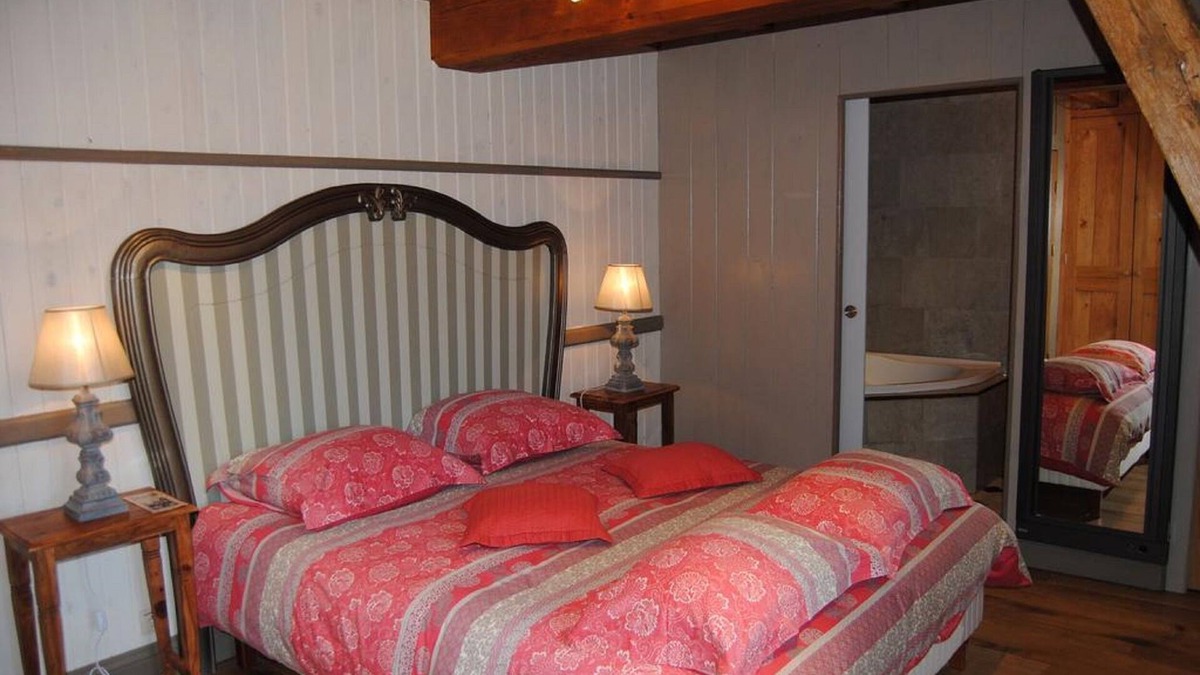 Tendu Bed & Breakfast | chambre double avec vue sur parc