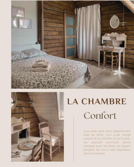 Charolles Bed & Breakfast | Chambre et bureau