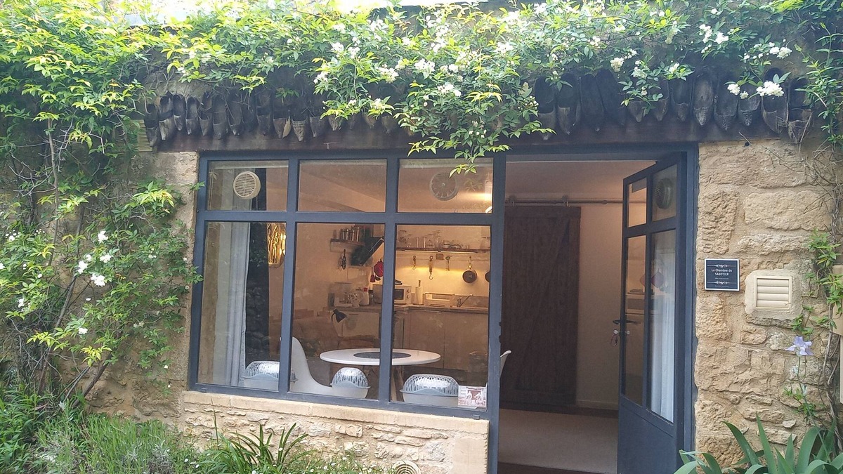 Castelnaud-la-Chapelle Apartment | CHAMBRE du SABOTIER - Semi-troglodytic studio - Swimming/canoeing/biking 100 m'away