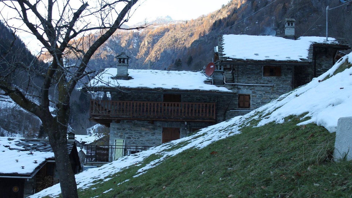 Pontboset Ski Chalet | Champorcher, Typical chalet from the 1700s