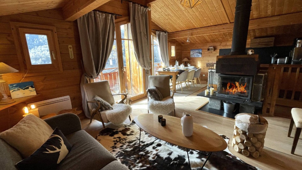 Saint-Marcel Ski Chalet | Charming chalet for 8 with parking, fireplace and terrace - Saint-Martin-de-Belleville