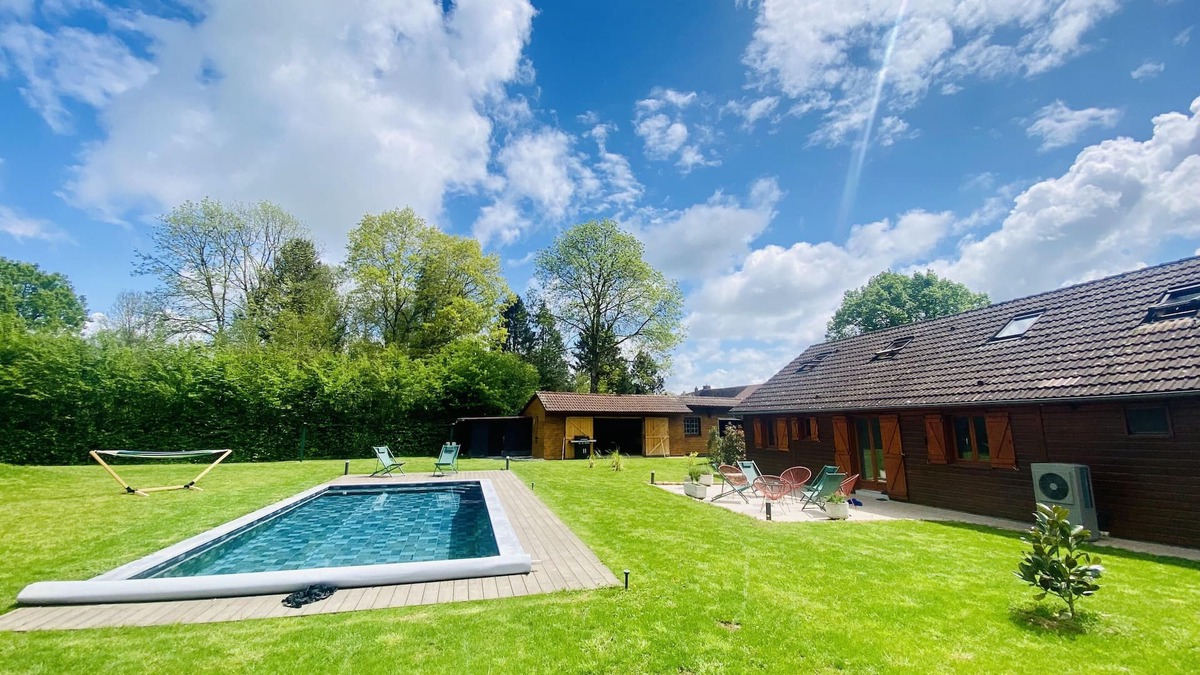 Les Autels-Villevillon House | 🏡charmante Maison Avec 🏊piscine Chauffée à 1h30 de Paris 🗼 - Perche