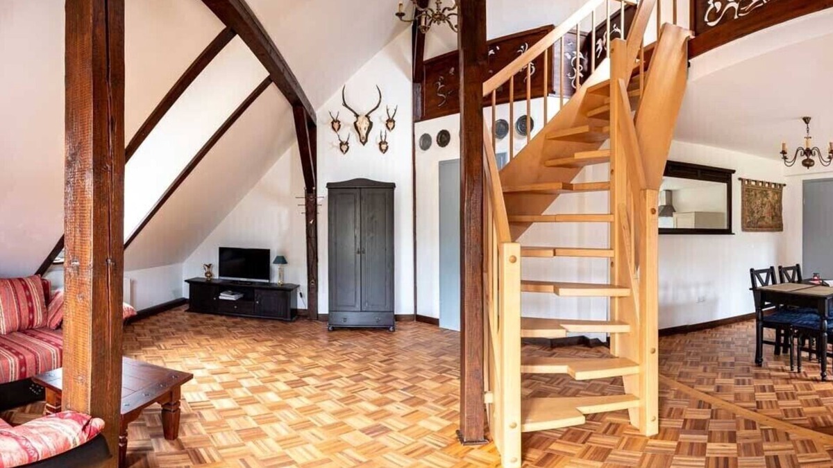 Creglingen Apartment | Charmante Maisonette mit vollausgestatteter Küche und Schlafempore