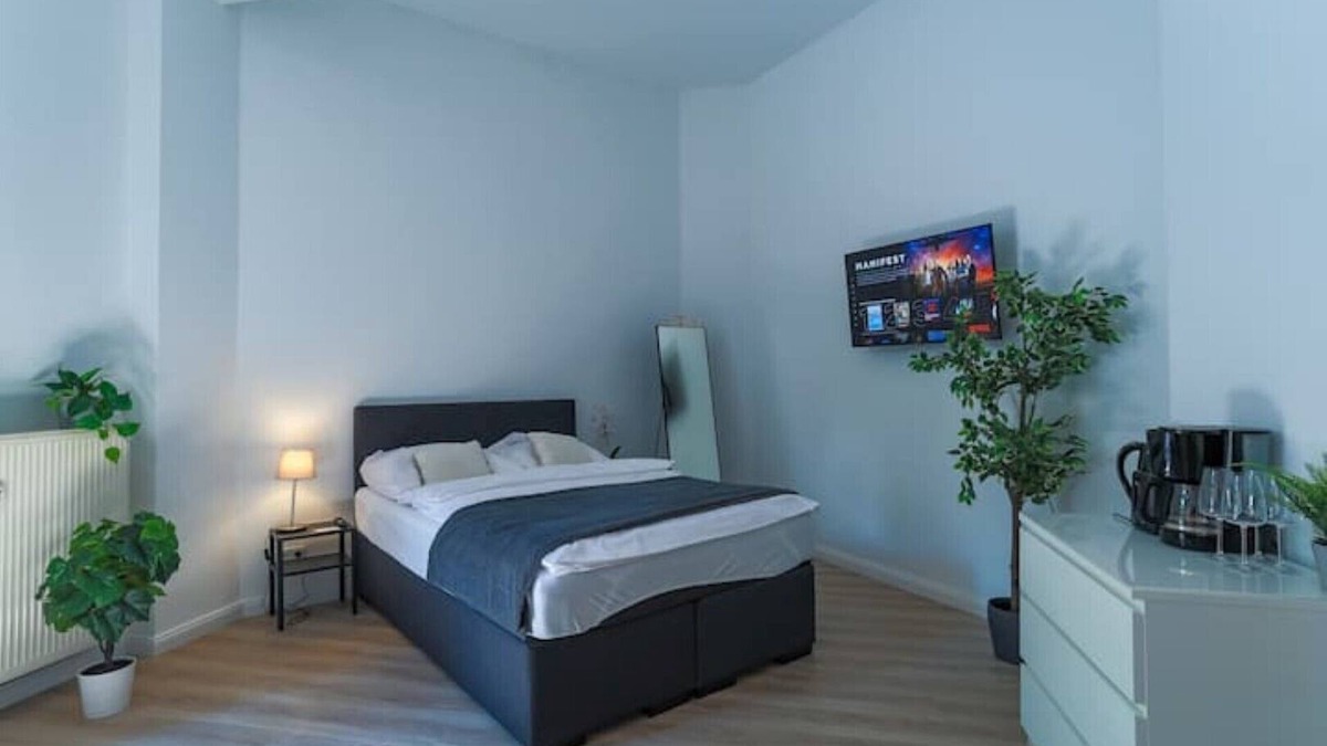 Bad Nauheim Apartment | Charmanter Altbau mit Terrasse am Stadtpark