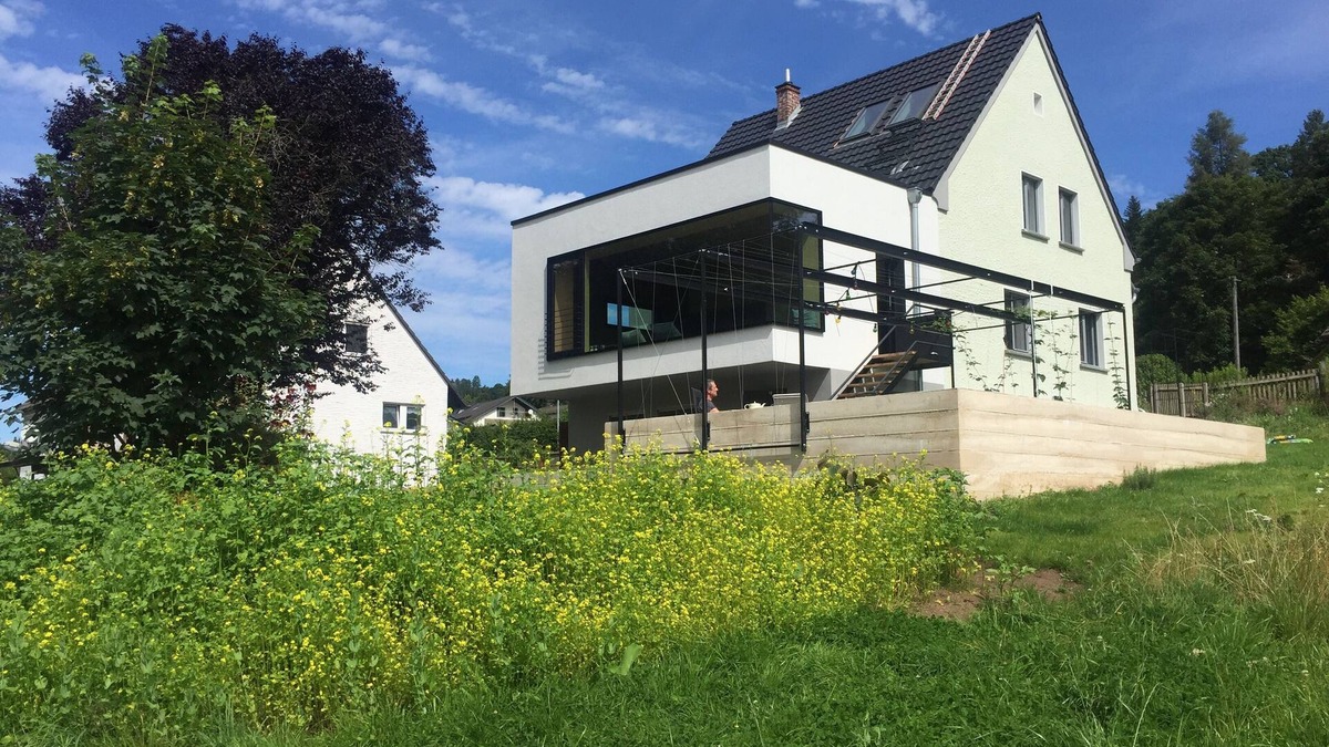 Mullenborn House | Charmantes Fünfziger Jahre Ferienhaus mit Traumblick ins Flußtal