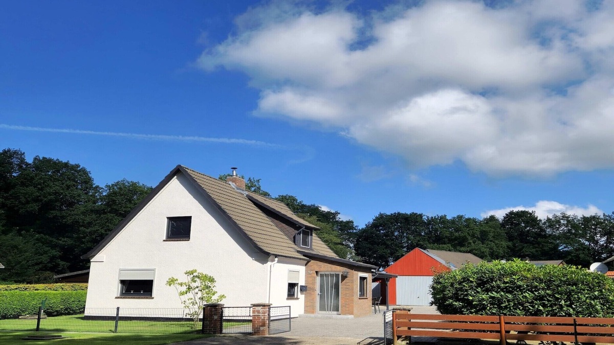 Lintig House | Charmantes Ferienhaus mit Kamin in Lintig