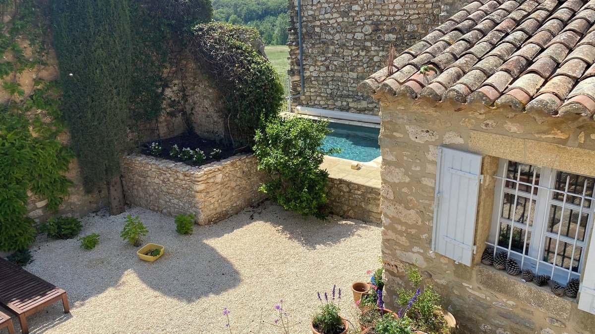 La Capelle-et-Masmolene House | Charming Provençal Farmhouse in La Capelle et Masmolene near Uzes