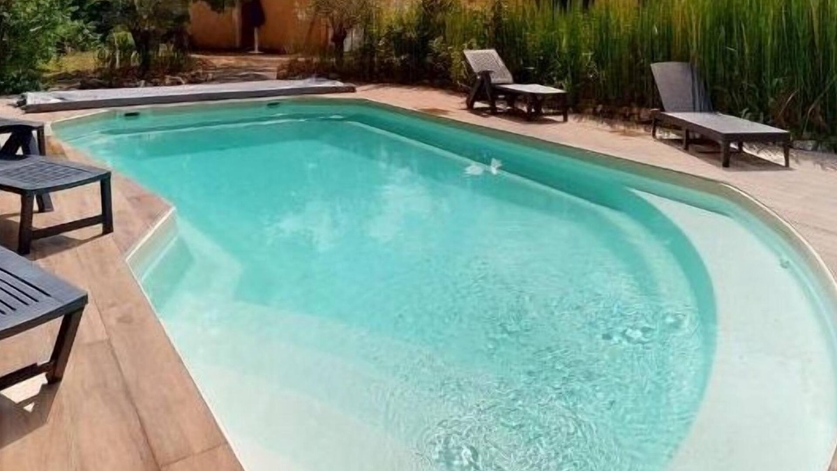 Saint-Laurent-des-Hommes House | Charming house with wooded grounds & saltwater pool.