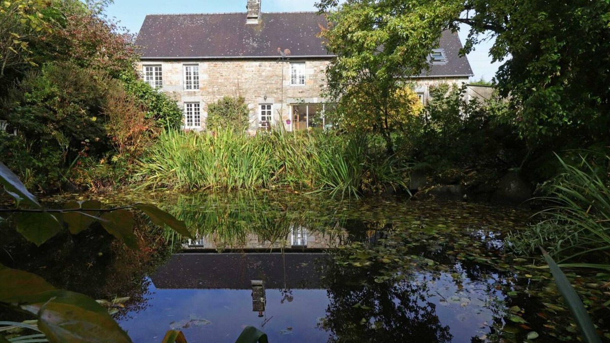 Tinchebray-Bocage Cottage | Charming Historic Stone House with Garden, Fireplace, and Electric Car Charging