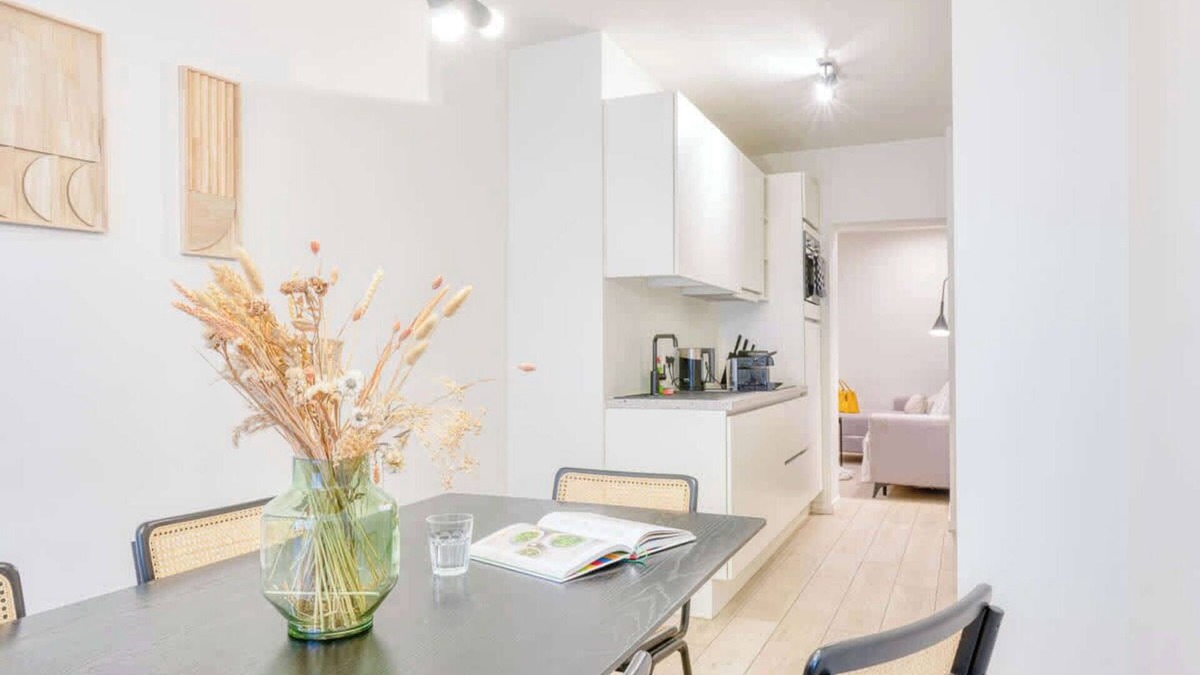Kunstenkwartier Apartment | Charming 1-Bedroom Retreat Near Ghent City Center
