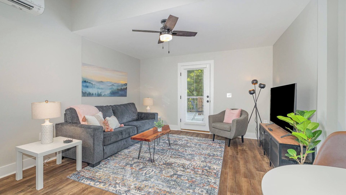 Fuquay-Varina Condo | Charming 1910 Luxury Condo in Downtown Fuquay - Steps to Parks & Eateries