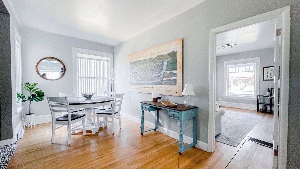 University District Apartment | Charming 1BR in 1910 Home, Walk to UM & Downtown, Porch & Shared Laundry