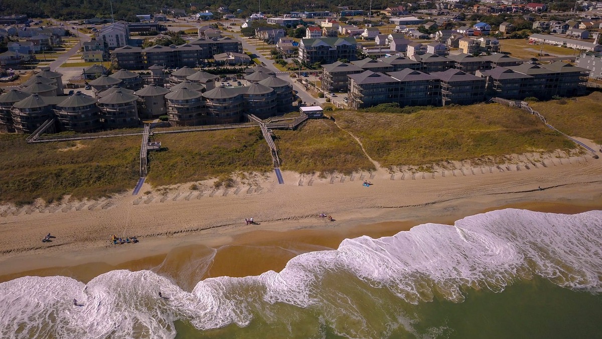 Colington Resort | Charming 2-bedroom resort across the street from the ocean in Kill Devil Hills.