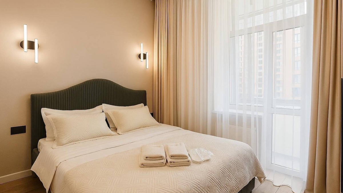 Yesil District Apartment | Charming 2-bedroom apartment with AC in Astana
