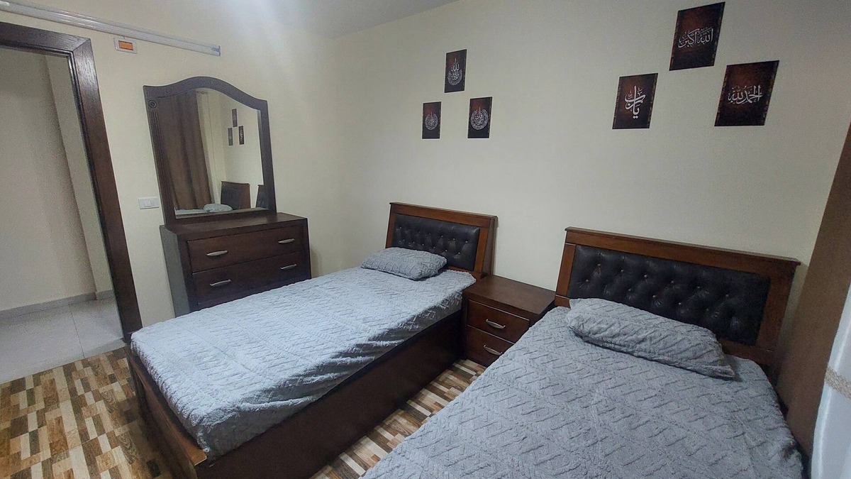 Az-Zarqa Apartment | Charming 2-bedroom apartment in delightful Zarqa with AC, WiFi near to services