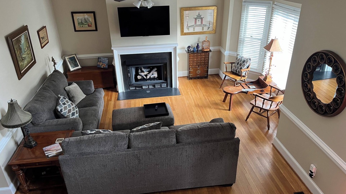 Greensboro House | Charming 2 BR townhome with office. Great central location near airport!