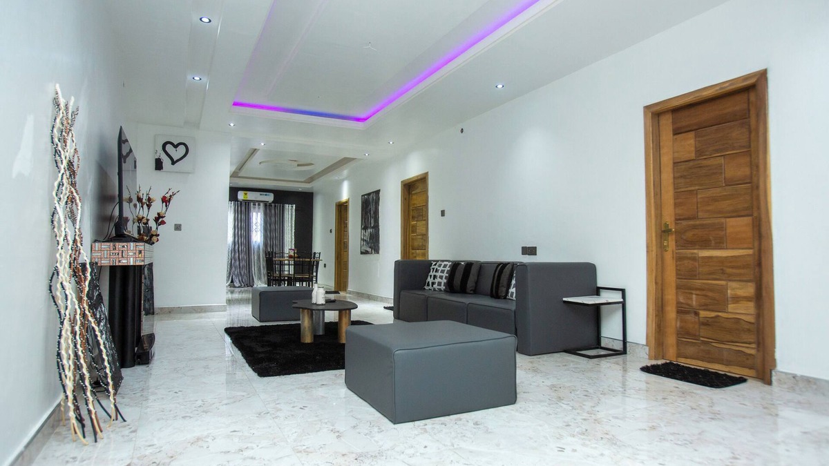 Weija Apartment | Charming 2-bedroom apartment with AC, WiFi close to the lovely West Hills Mall.