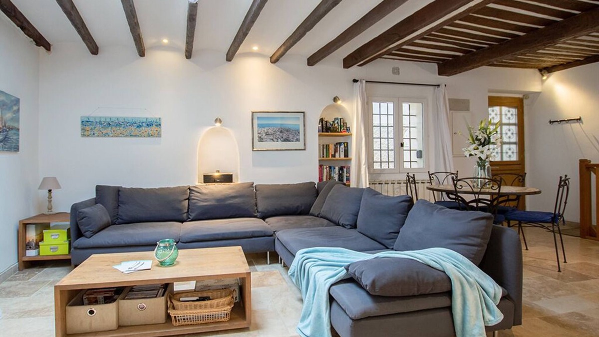 Antibes Old Town House | Charming 3-bed, 3-bath house in old town Antibes with terrace, parking & aircon