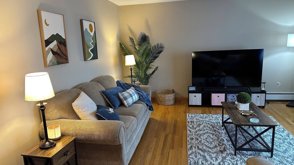 McKownville Apartment | Charming 3-bedroom apartment with WiFi and AC in serene Albany
