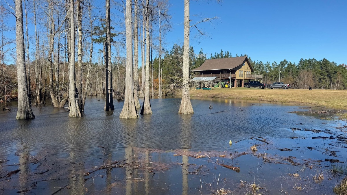 Lucedale Cabin | Charming 3-bedroom cabin with WiFi, AC on Escatawpa River in Lucedale MS