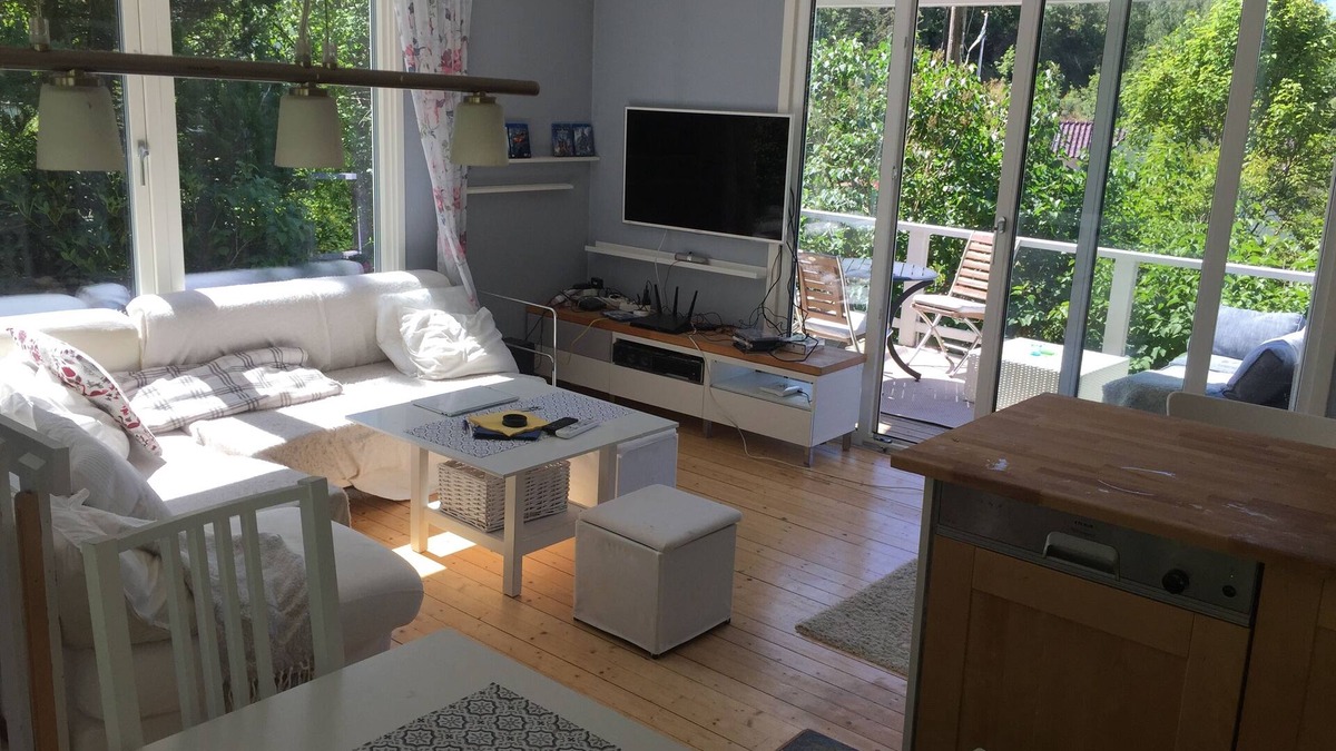 Molndal Municipality House | Charming 3-bedroom 70 m3 house with AC, WiFi in enjoyable Västra Götalands län