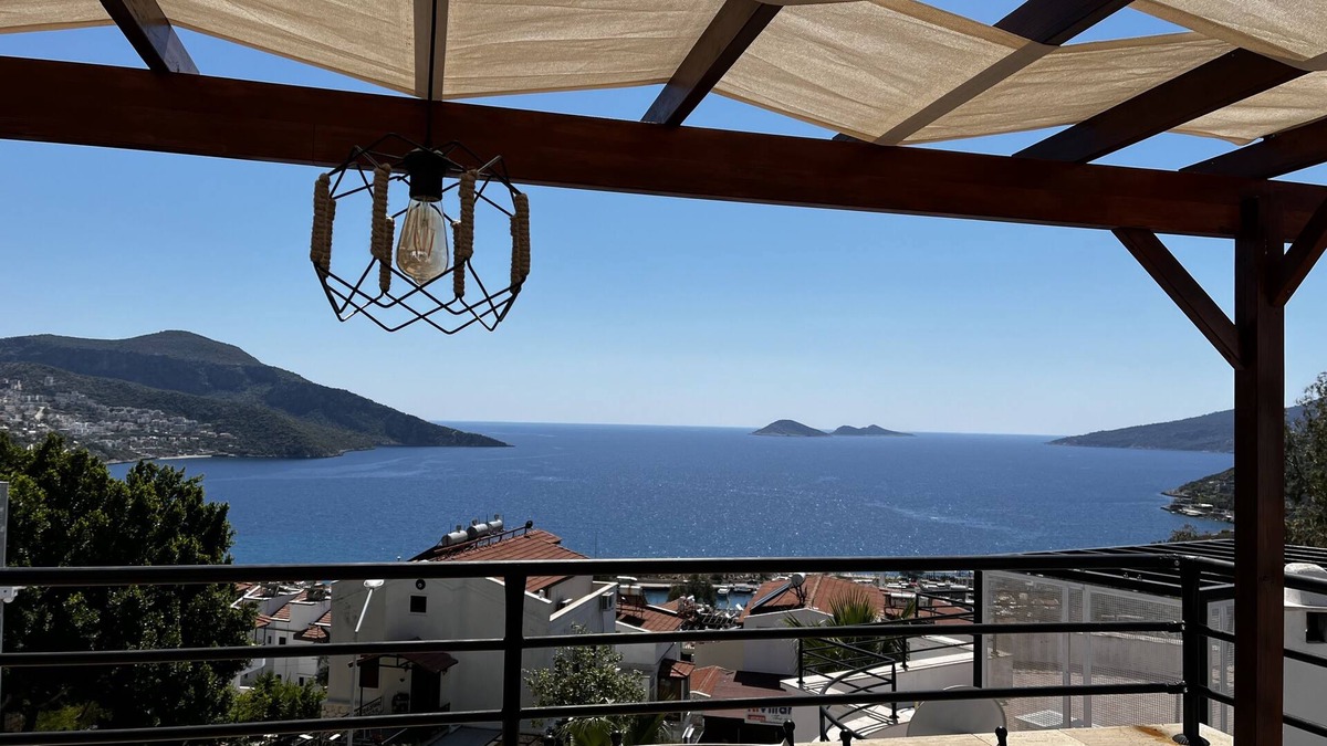Kalkan Villa | Charming 4 Bed Villa in the Old Town with Panoramic Sea and Mountain Views