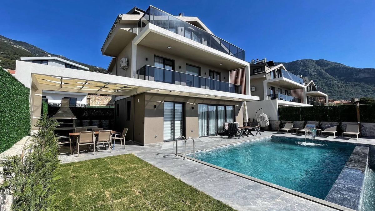 Fethiye Villa | Charming 4-bedroom villa with Sauna and Jacuzzi in lovely Ölüdeniz