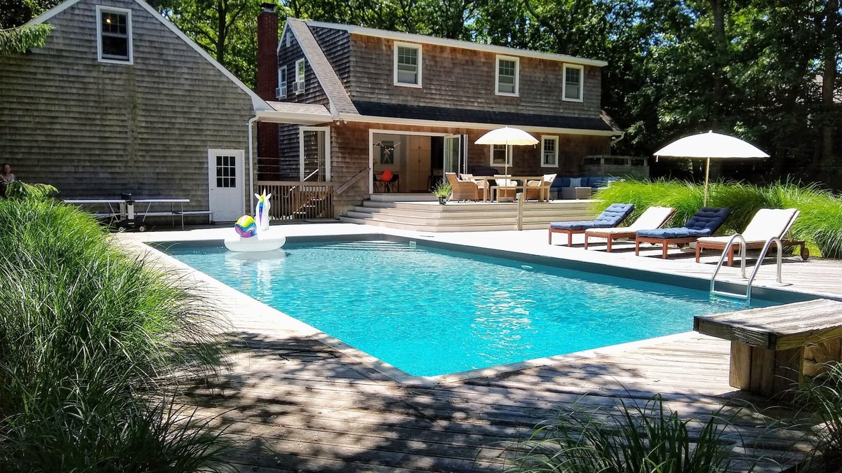 Springs House | Charming 4B/3Bth East Hampton Shingled Classic With Pool: Perfect For Families