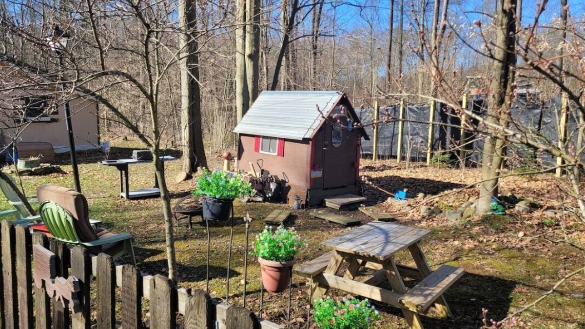 Dorset Cabin | Charming A Frame tent on wheels- with complimentary bagged continental breakfast