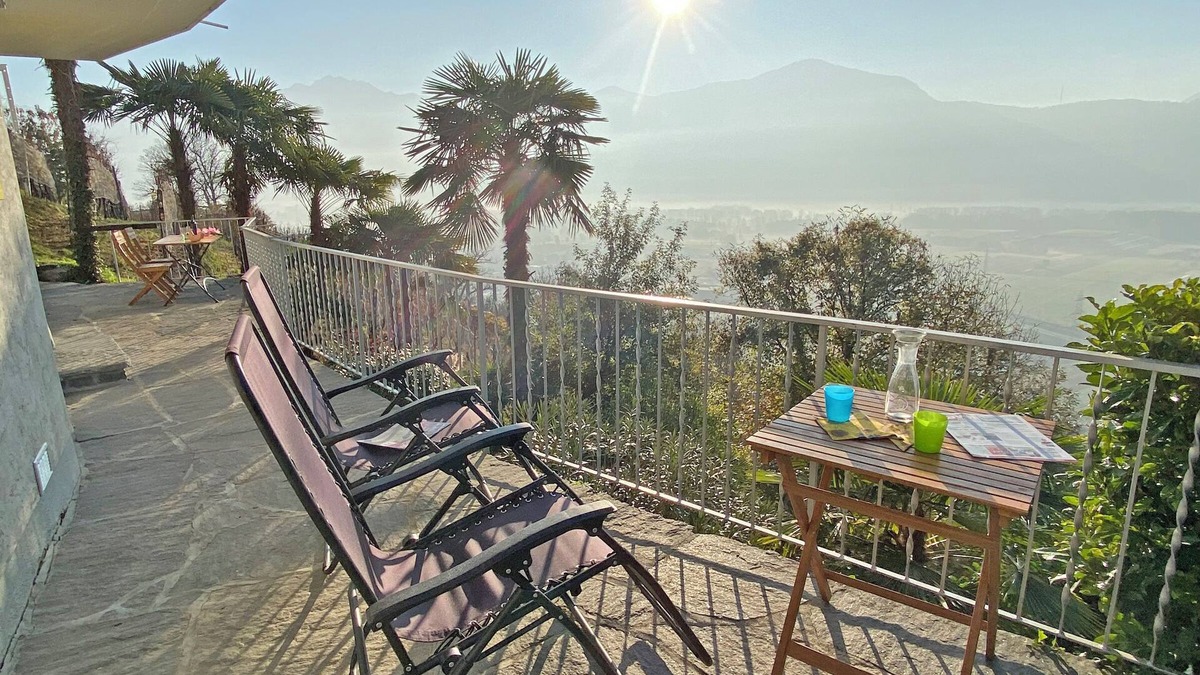 Riazzino Apartment | Charming apartment on the first floor of a two-family house