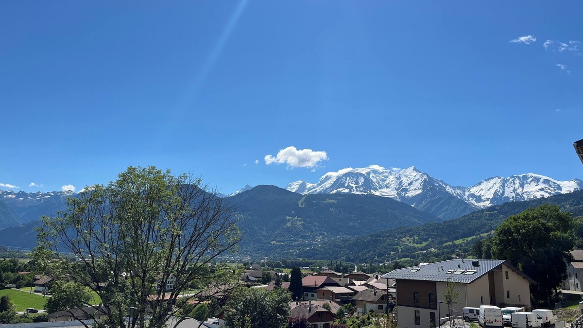 Domancy Apartment | Charming apartment with a view of Mont Blanc.nPerfect for 1 or 2 people.