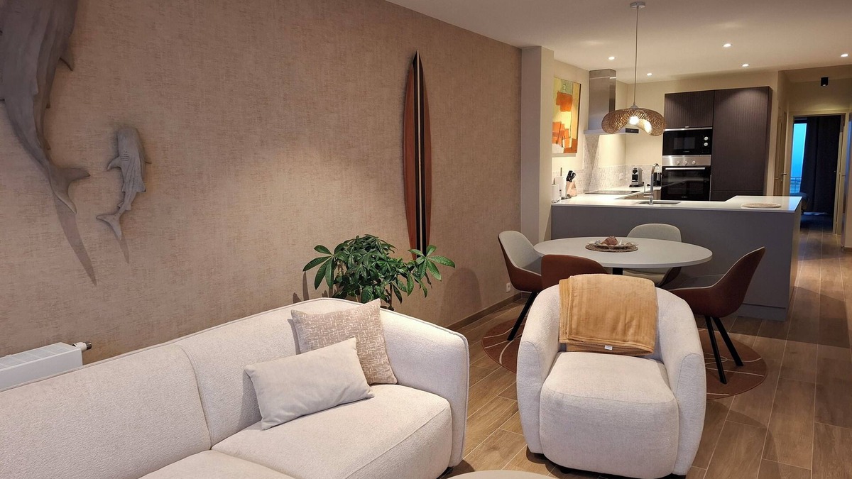 Zeebrugge Apartment | Charming appartment with splendid frontal sea view!