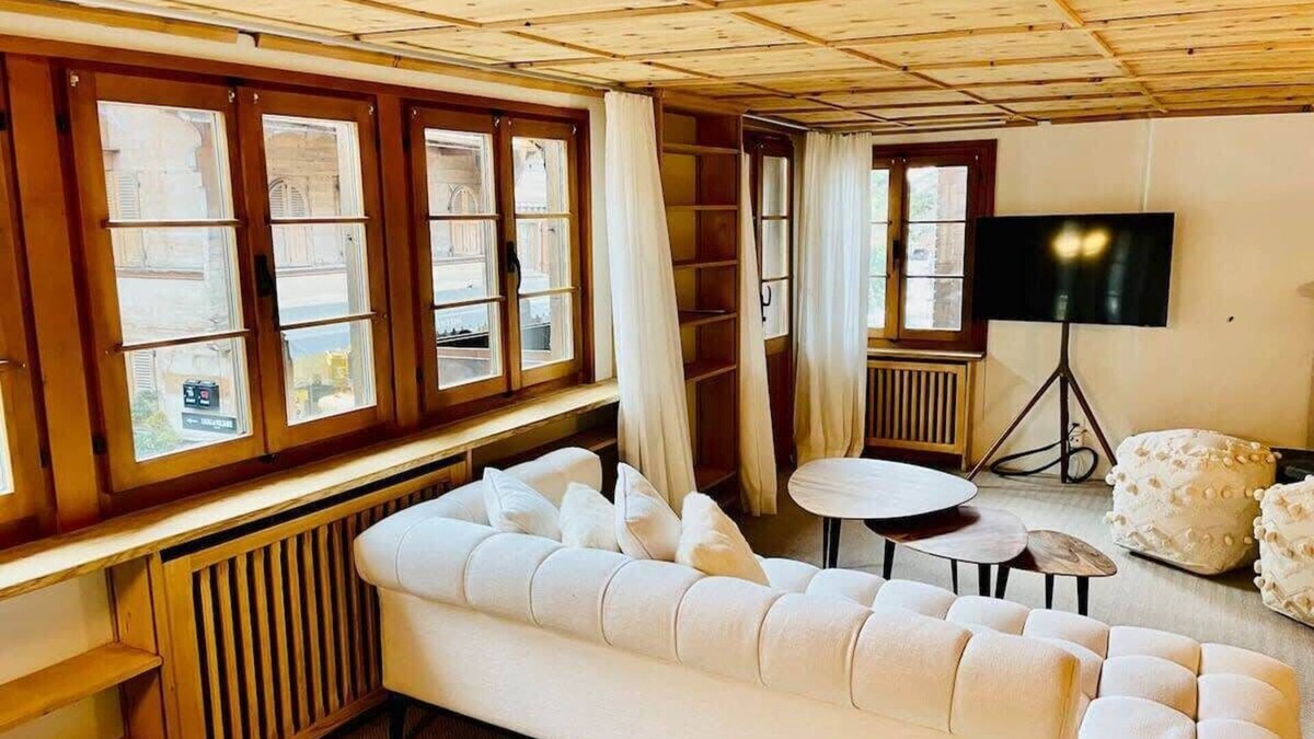 Gstaad Apartment | Charming apt PROMENADE GSTAAD Palace view 160m2