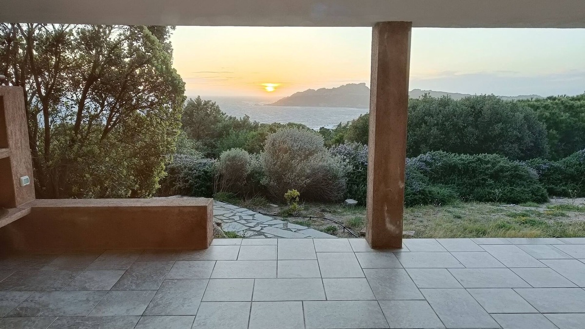 Santa Reparata Villa | Charming beach front villa, private garden, sea view with breath-taking sunsets either from inside/outside the house