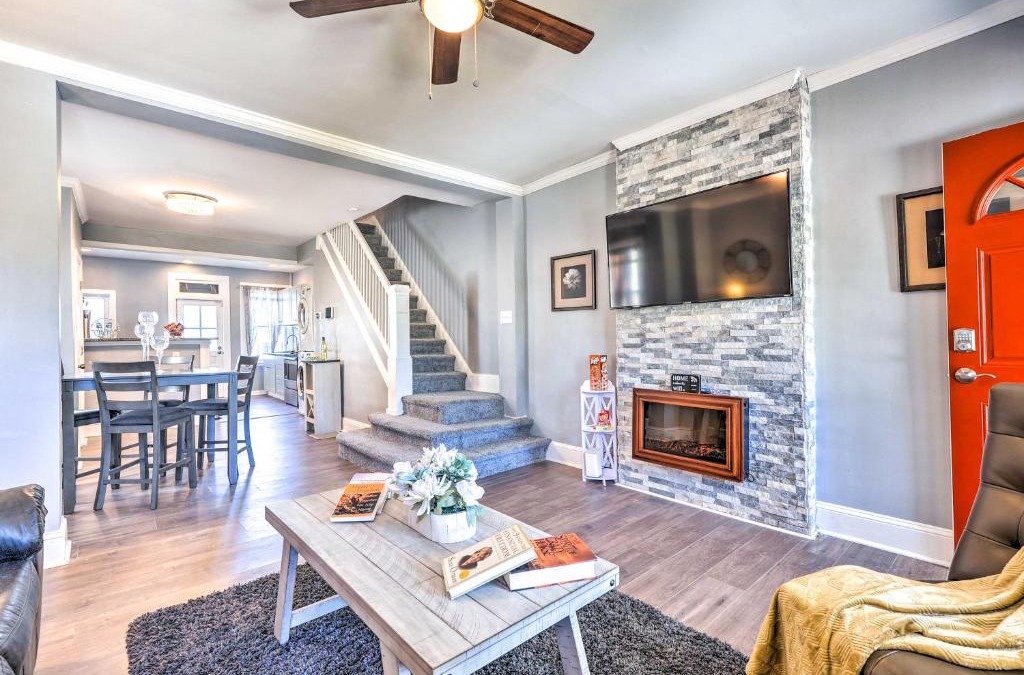 Westfield House | Charming Baltimore Home with Deck and Fire Pit!