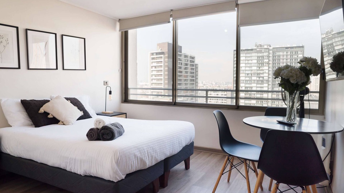 Santiago Apartment | Charming Barrio Italia Studio: Central Escape