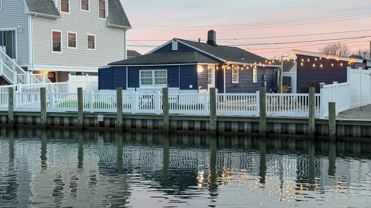 Bayville House | Charming Bay Home with Dock, 2-Bedroom, Fire Pit, WIFI, near Beach