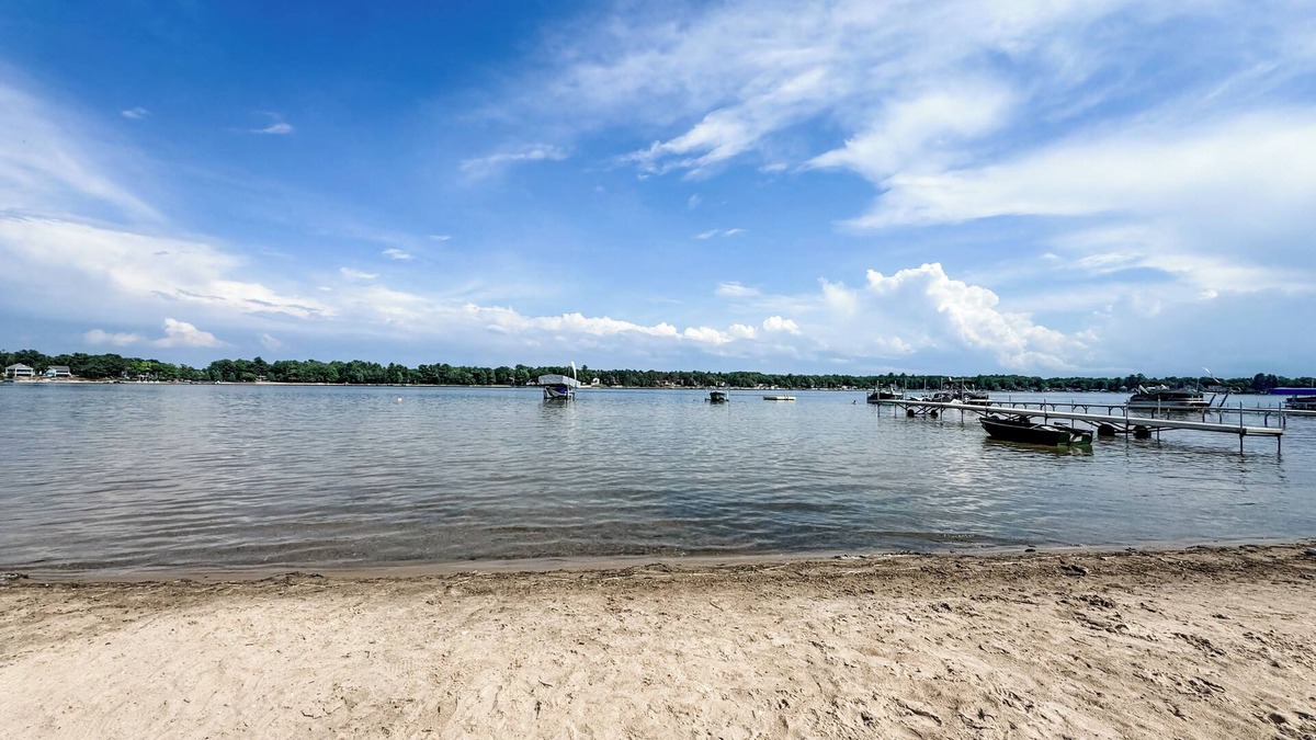 National City House | Charming Beachfront Getaway on Sand Lake - Near Tawas
