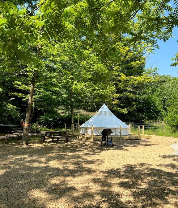 Smithfield Other | Charming Bell Tent Stay at Working Farm in Smithfield, Pennsylvania for Glamping at its Best