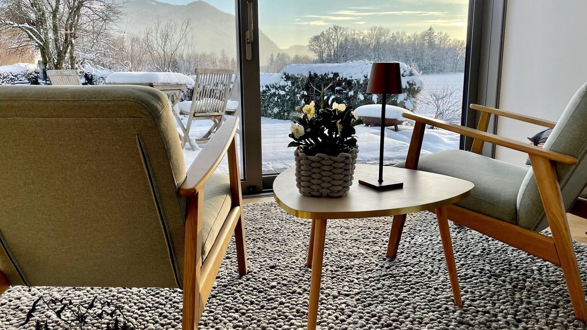 Uebersee House | Charming bungalow Almau.Bavaria with large garden & mountain view * NEW * 4 +2 pers