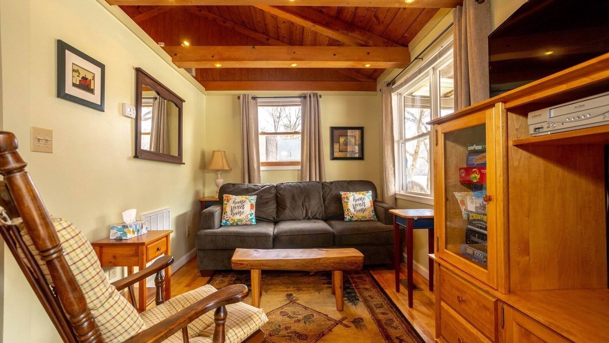 Draper Cabin | Charming Cabin only 20 ft from New River! 1BS4